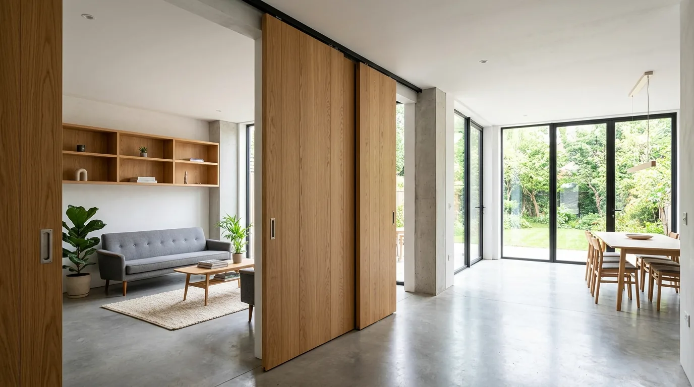 Pick frosted glass to keep spaces bright